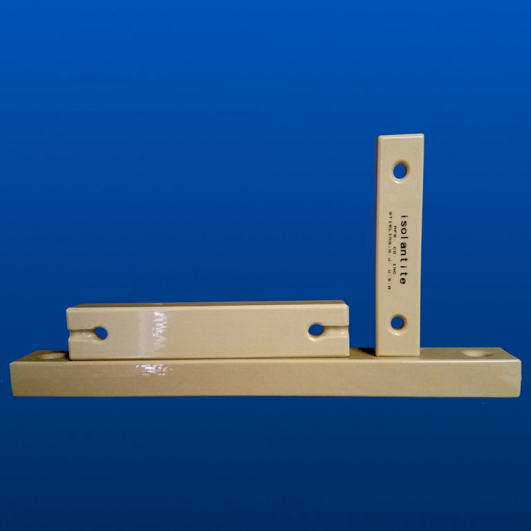 Ceramic Strain Insulators for Transmitting Antennas Isolantite